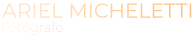 Ariel Micheletti – Fotógrafo Logo